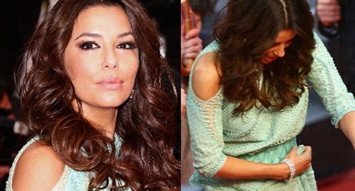 Eva Longoria Shows Her Vagina At Cannes
