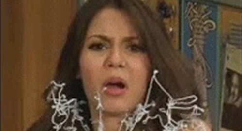 Victoria Justice Getting A Facial Vid