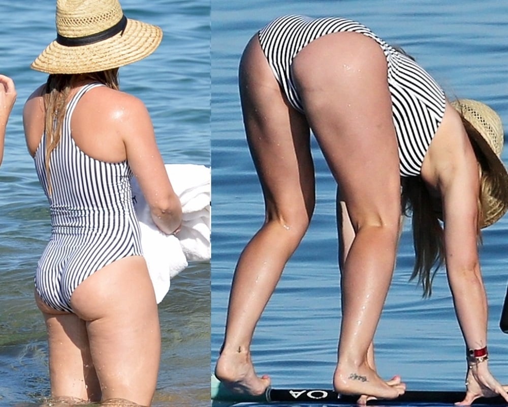 Hilary Duff S Legendary Thick Ass In A Swimsuit
