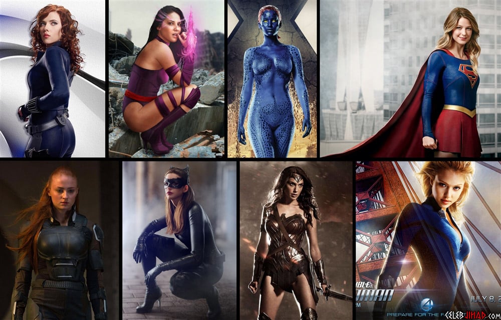 Sexiest Female Superheroes Totally Naked 28