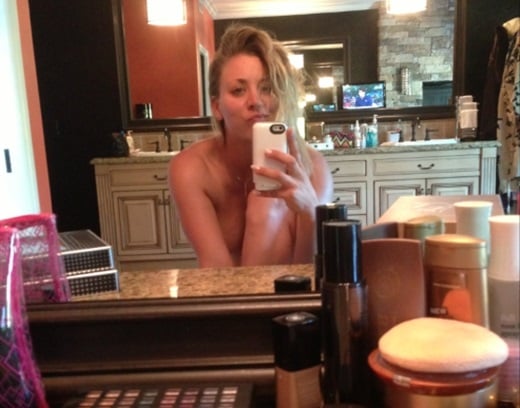 Kaley cuoco leaked nude photo