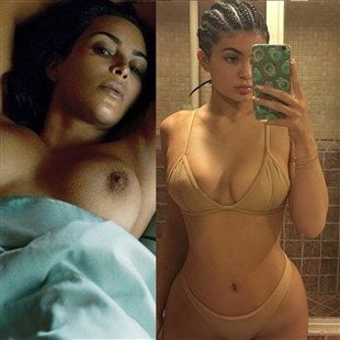 Attractive Kim Kardashian Nude Nipples Png