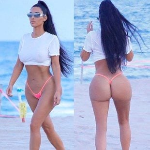 kim kardashian s bare ass